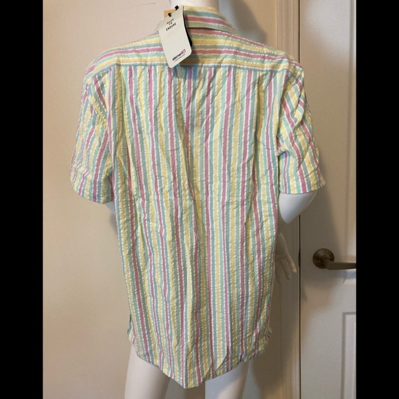 🆕👔ELEMENT SEARSUCKER COTTON SHIRT👔🆕 - Picture 9 of 16